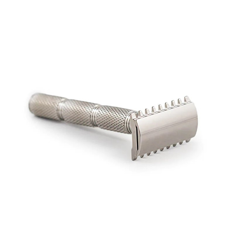 Rasoir de Sûreté "Game Changer JAWS" 84-P en Inox - Razorock