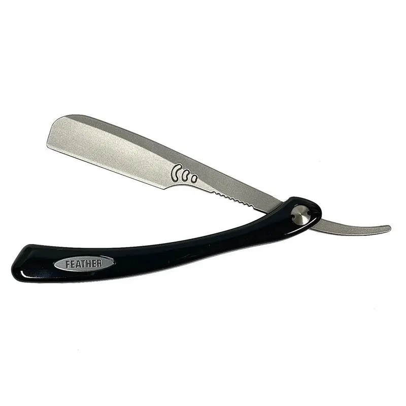 Rasoir de Barbier "Artist Club SR" Noir - Feather