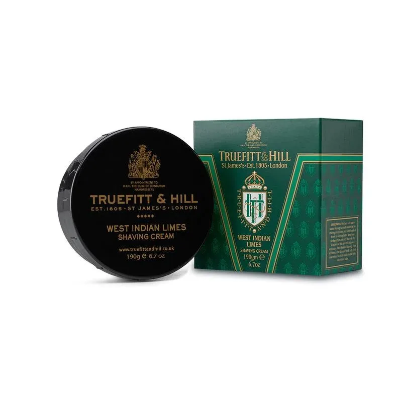 Crème à Raser "West Indian Lime" en Bol - Truefitt & Hill