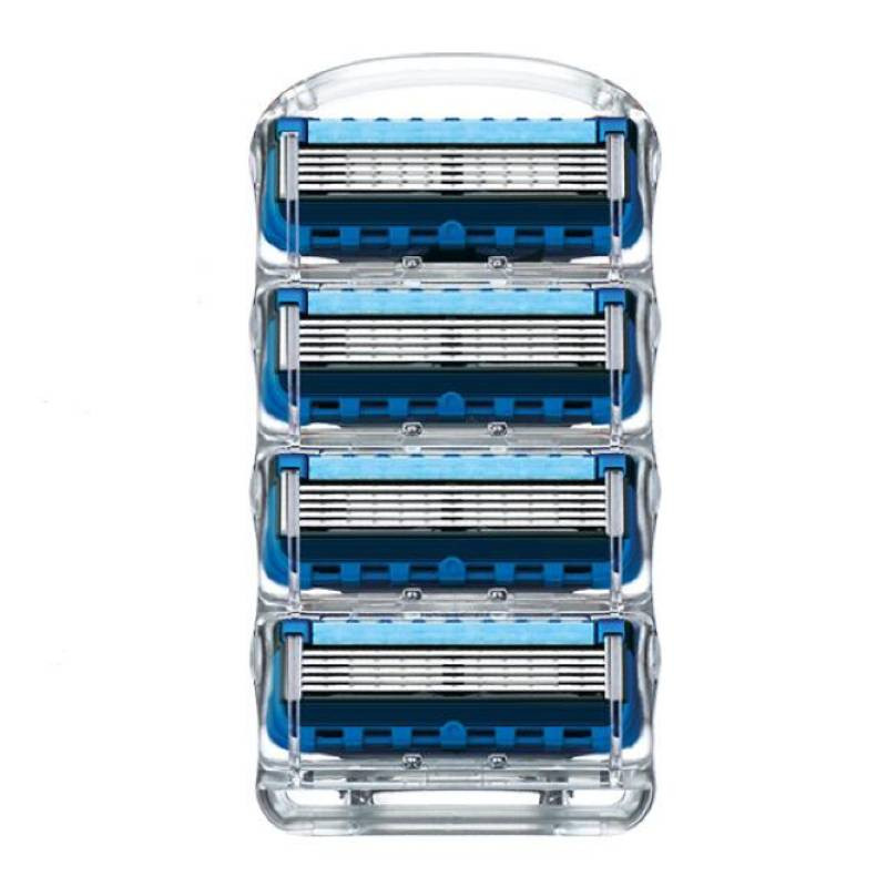 Lames compatibles Gillette Fusion - Pack de 4 recharges