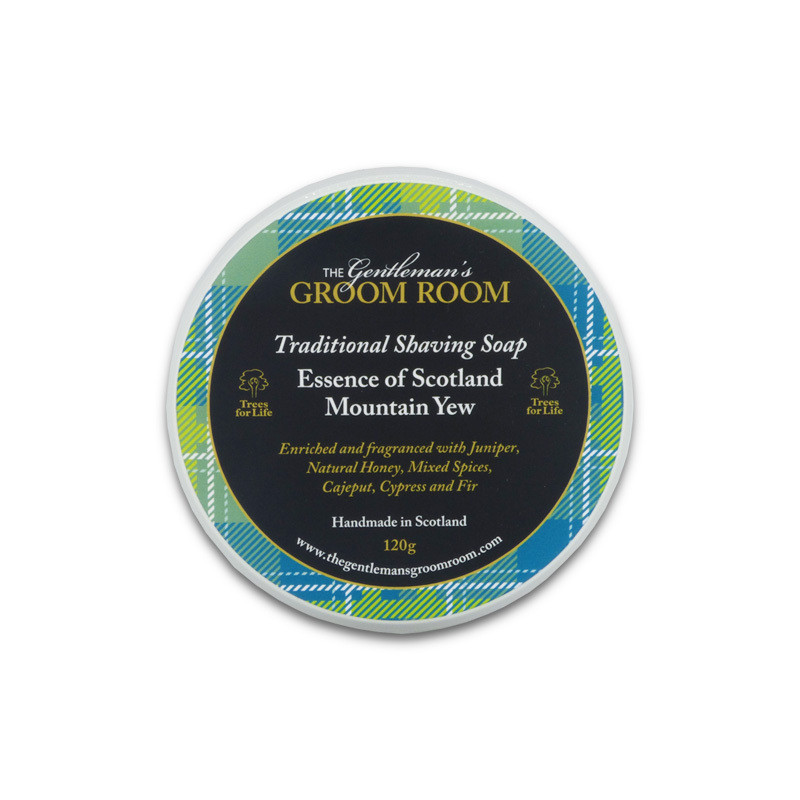 Savon à barbe artisanal "Mountain Yew" - The Gentleman's Groom Room