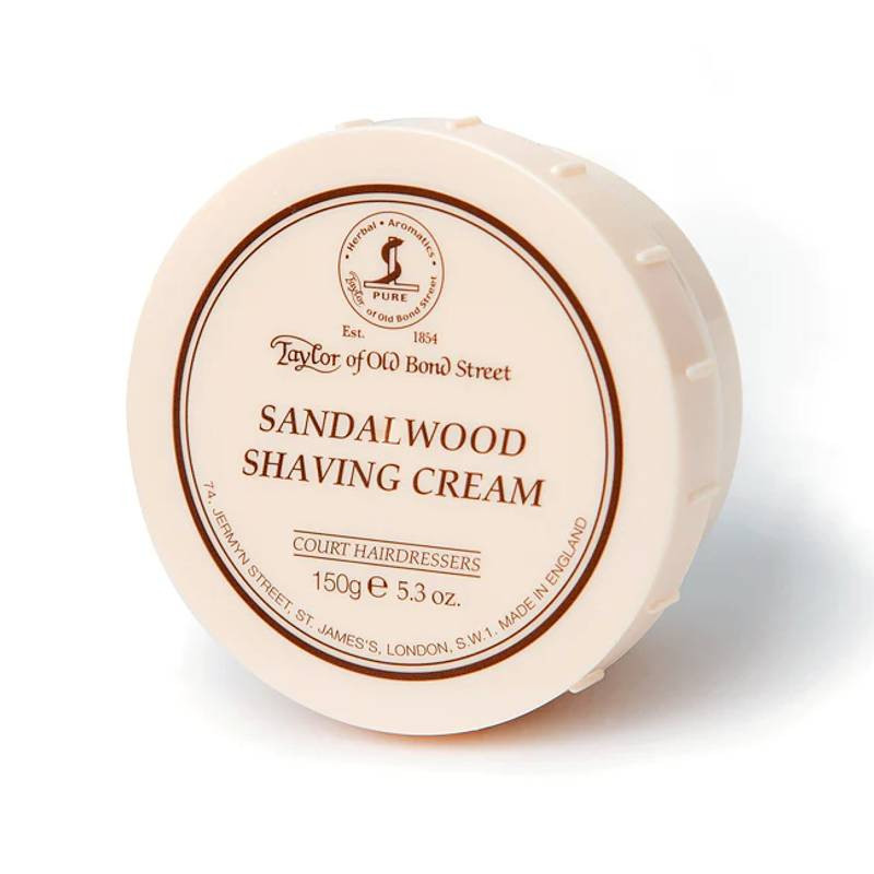 Crème à Raser "Sandalwood" en bol - Taylor