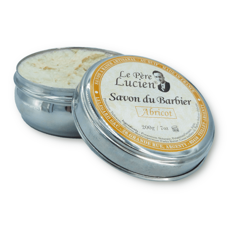 Savon du Barbier Artisanal "Abricot" - Le Père Lucien