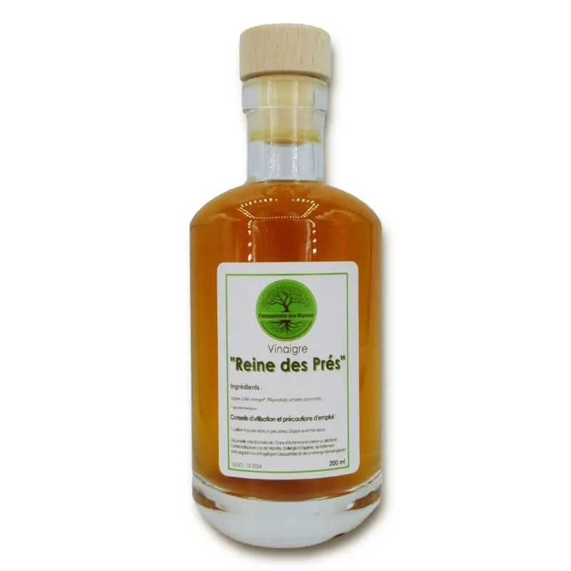 Vinaigre à la Reine des Prés - Compostelle des Plantes