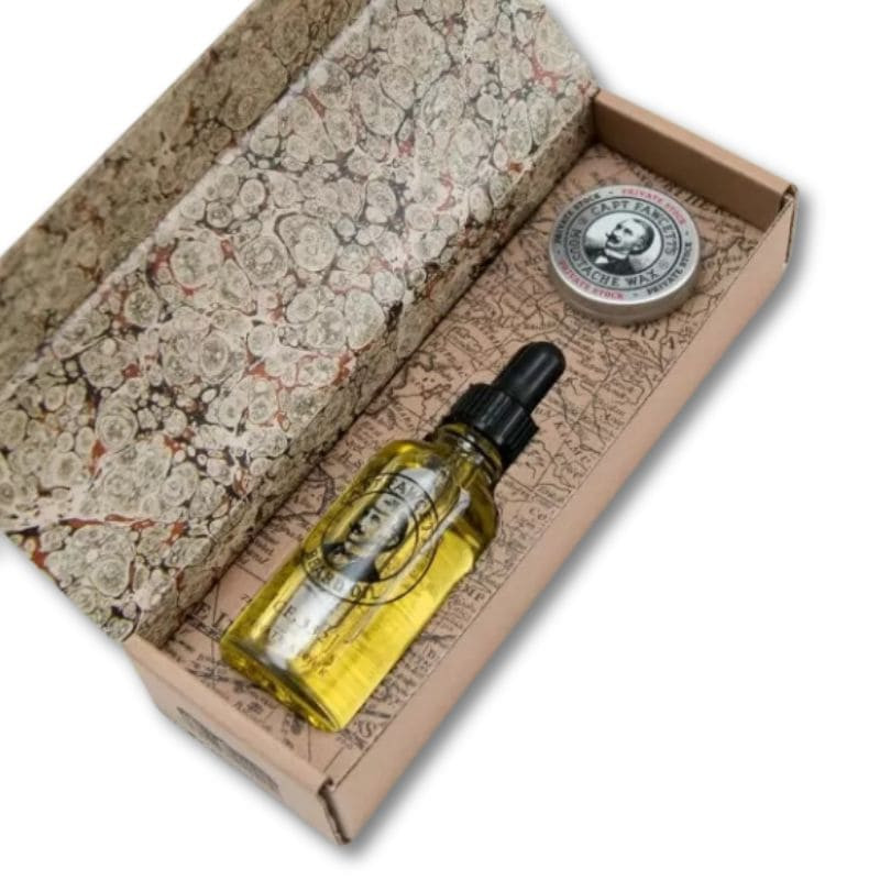 Coffret Cadeau "Private Stock" pour Barbu - Captain Fawcett