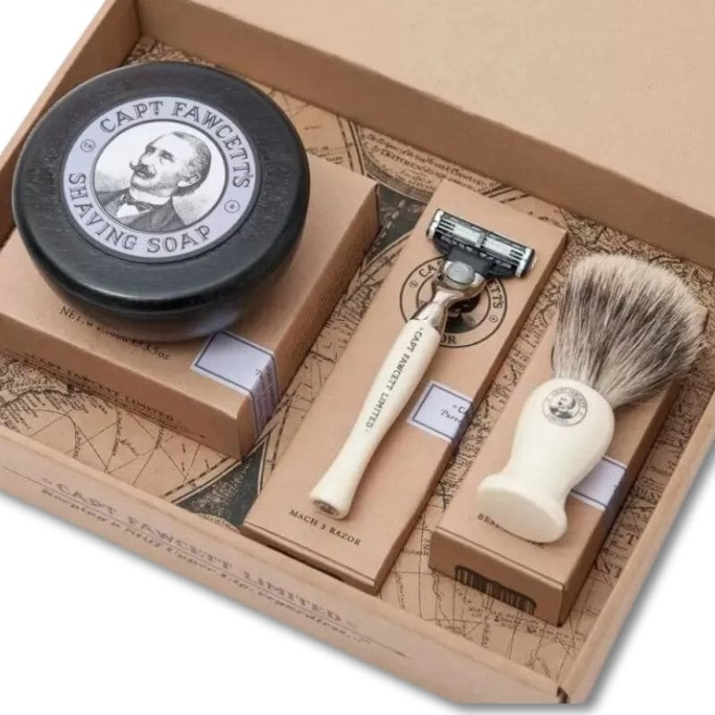 Coffret Cadeau de Rasage pour Gentleman - Captain Fawcett