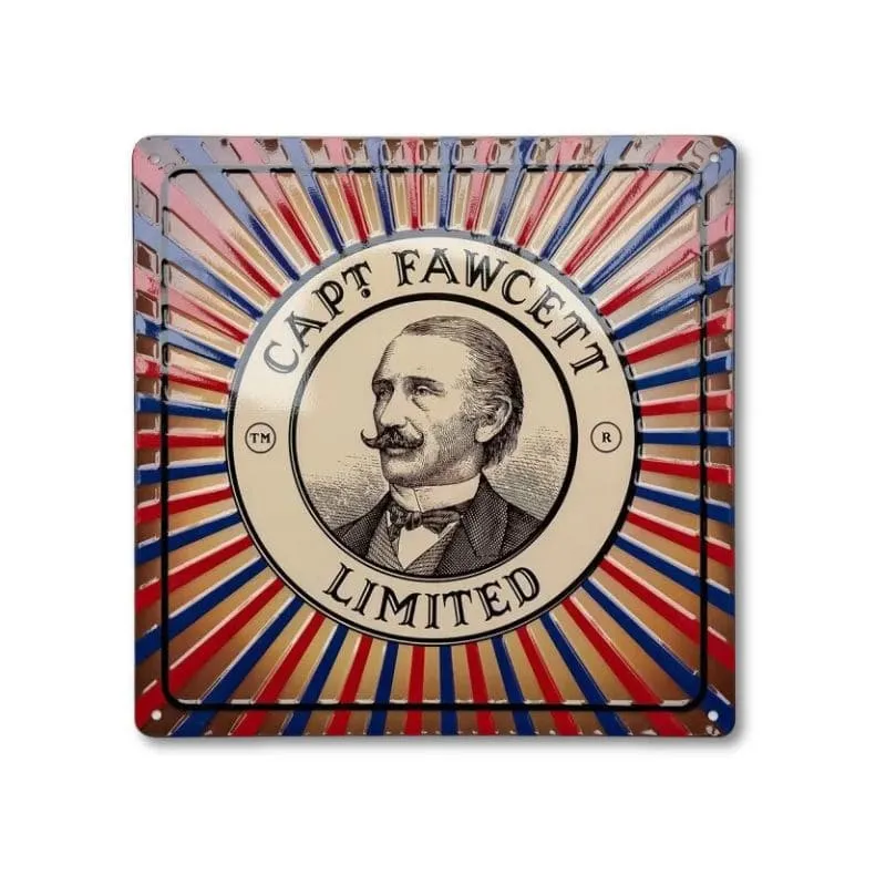 Plaque émaillée - Captain Fawcett