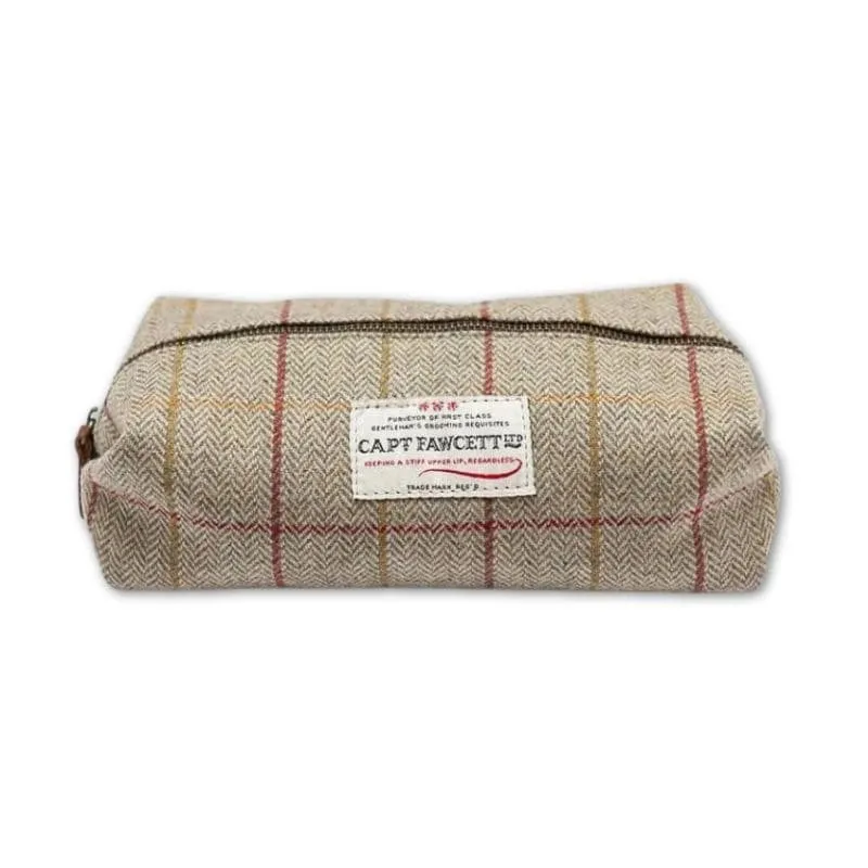 Trousse de Toilette en Tweed - Captain Fawcett