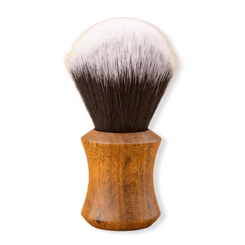 Blaireau de Rasage Manche Ovangkol Touffe Tuxedo - MRed
