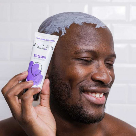 Masque Exfoliant Botak pour Crâne Chauve - Rasage Classique