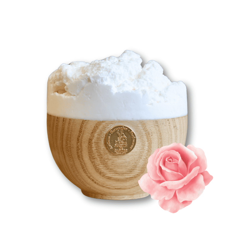 Savon de Rasage "Rose" en Bol Bois - Martin de Candre