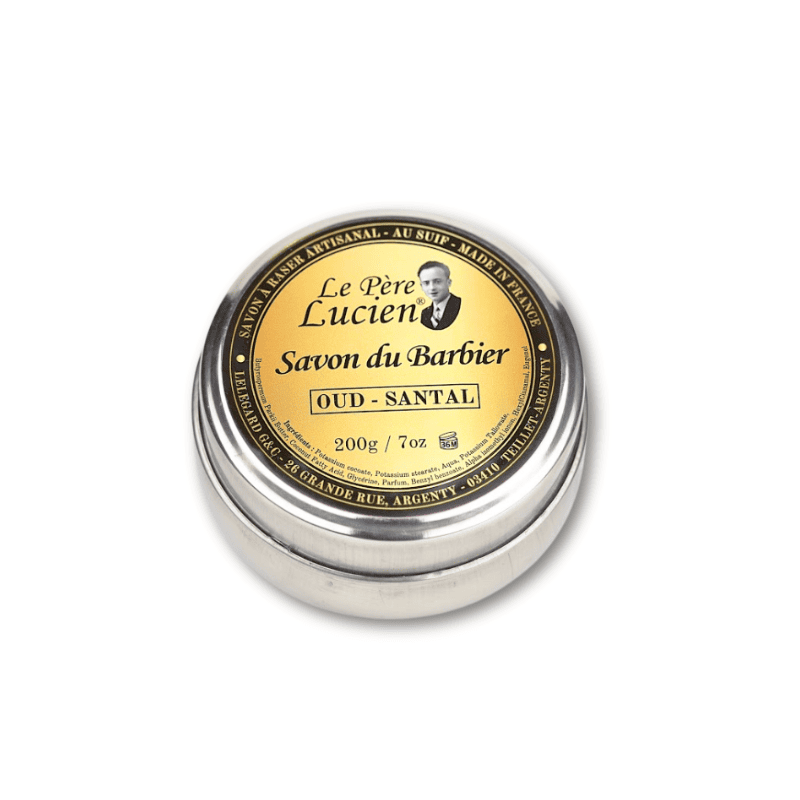 Savon du Barbier Artisanal "Oud Santal" - Le Père Lucien