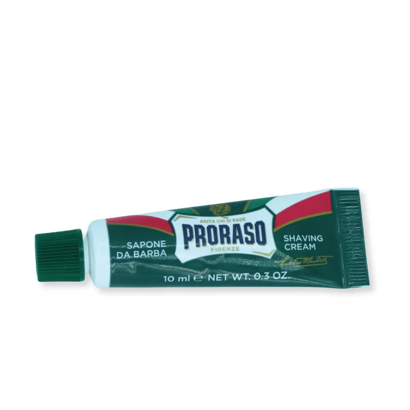 Crème de Rasage en Tube "Format Voyage 10ml" - Proraso