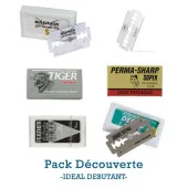 Pack "Découverte" - Lames pour Rasoir de Sûreté