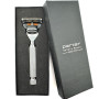 Rasoir Gillette Fusion en Métal Chromé - Parker