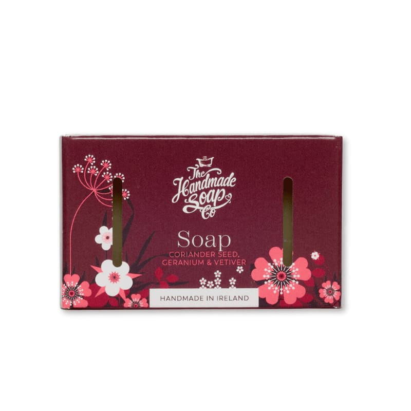 Savon Graines de Coriandre, Géranium & Vétiver - The Handmade Soap Co