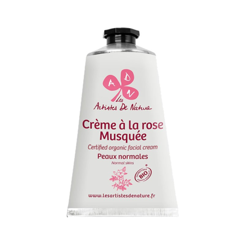 Crème Visage Bio à la Rose Musquée - Les Artistes De Nature