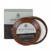 Savon à Barbe "Sandalwood" et son bol en bois - Truefitt & Hill