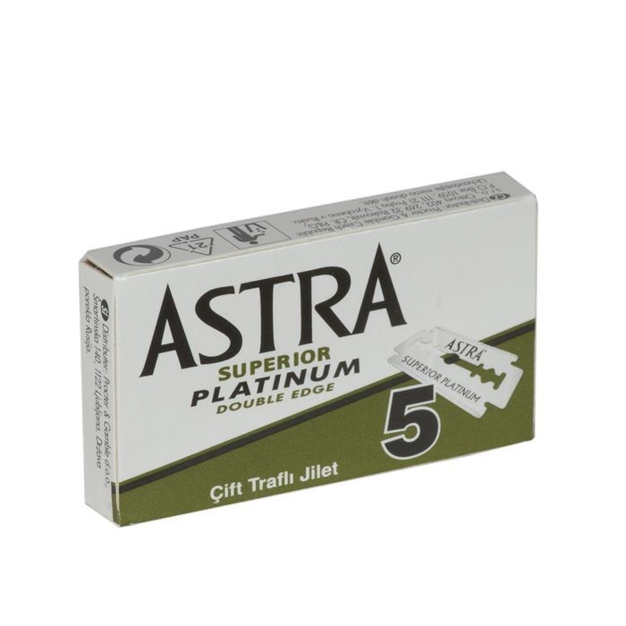 Lames de Rasoir Astra "Superior Platinum" - Étui de 5