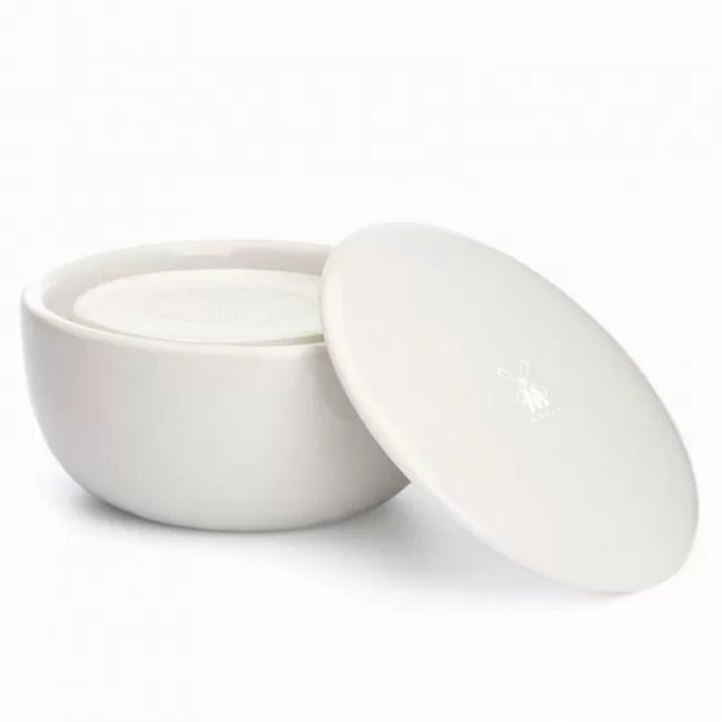 Savon à Barbe en Bol Porcelaine à l'Argousier - Mühle