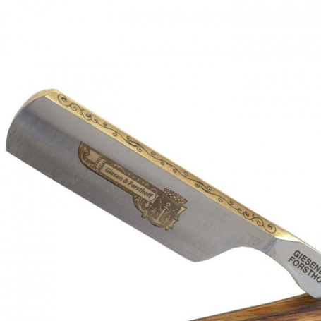 Rasoir coupe chou en fibre de carbone et aluminium, lame 5/8 évidée acier carbone