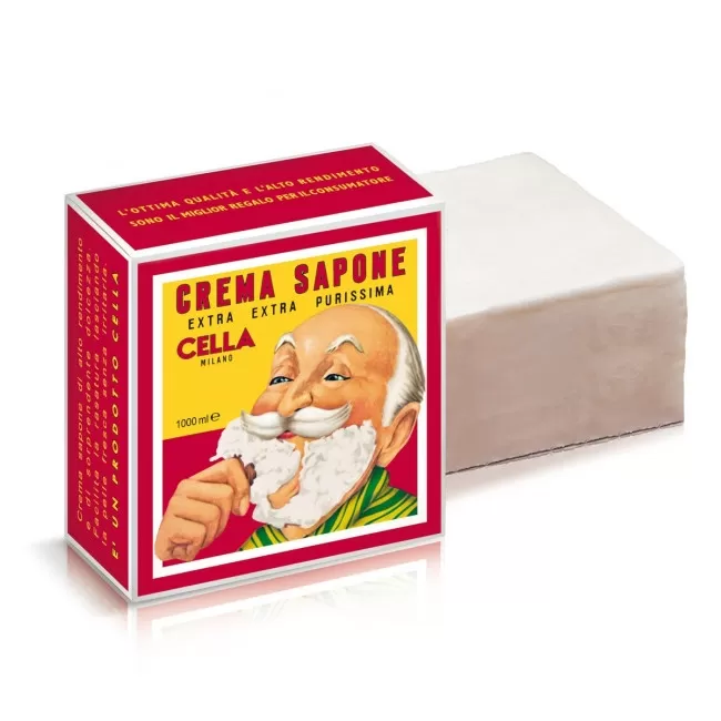 Savon à Barbe à l'Amande 1kg - Cella
