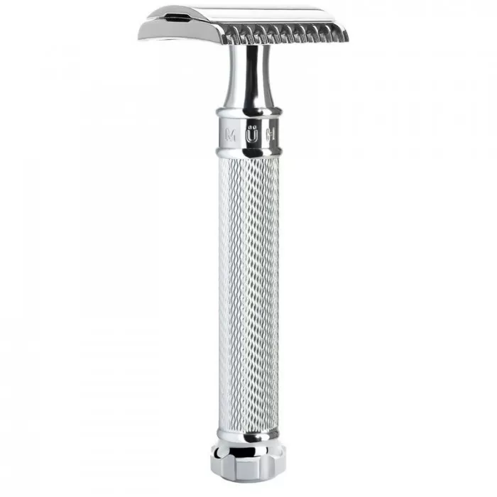 Rasoir de Sûreté Peigne Ouvert en Métal Chromé - Mühle R41 Twist