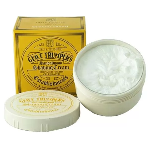 Crème de Rasage "Sandalwood" en Bol - Geo. F. Trumper