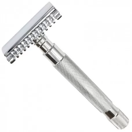 Rasoir de Sûreté à Peigne Ouvert en Inox 68S - Parker