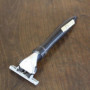 Rasoir Sensor Fluté en Corne Noire - Dr Dittmar