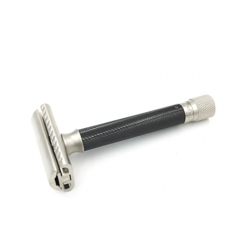Rasoir De Sûreté Parker 19R – Manche En Corne Véritable – Neuf De Stock (Inde)