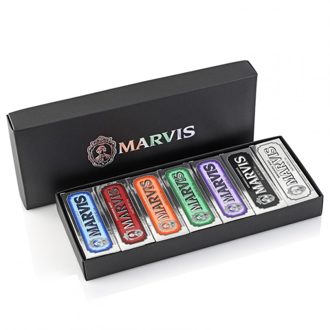 Coffret Cadeau 7 Dentifrices - Marvis