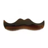 Petit Peigne à Moustache Façon Écaille - Morgan's