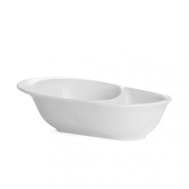 Bol à raser en porcelaine blanche avec réserve d'eau - Mühle