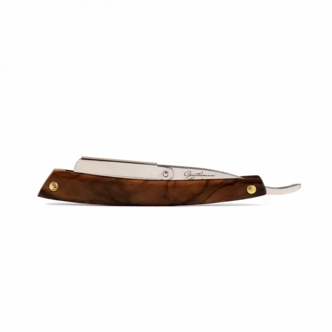 Shavette en Ronce de Noyer - Gentleman Barbier