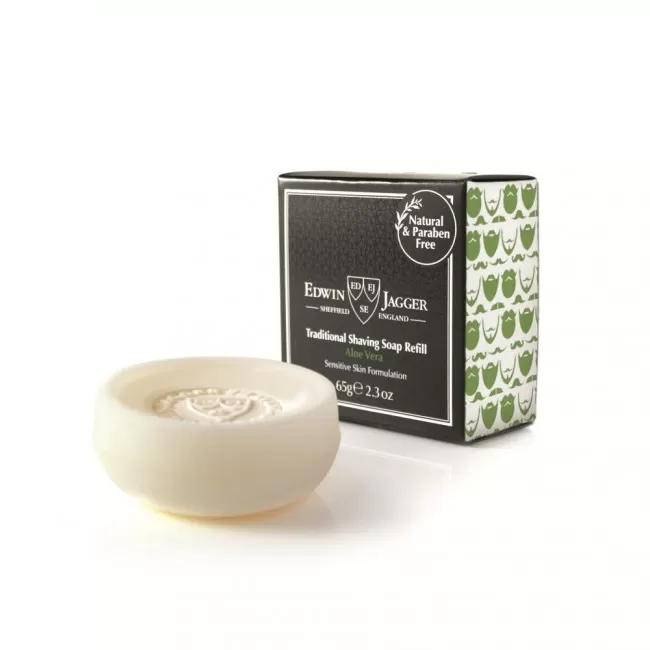 Recharge de Savon à Barbe "Aloe Vera" - Edwin Jagger