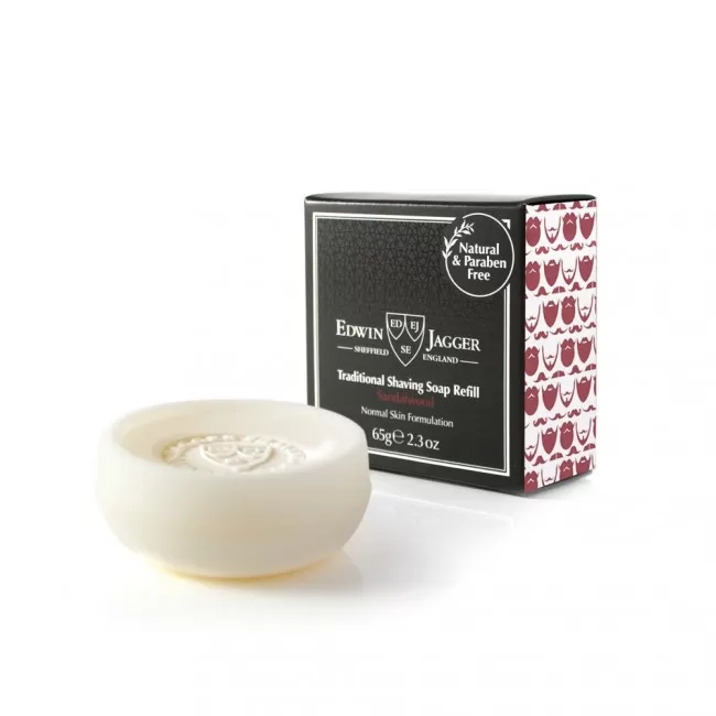 Recharge de Savon à Barbe "Sandalwood"- Edwin Jagger