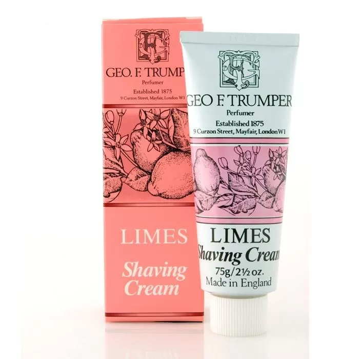 Crème de Rasage "West Indian Limes" en Tube - Geo. F. Trumper